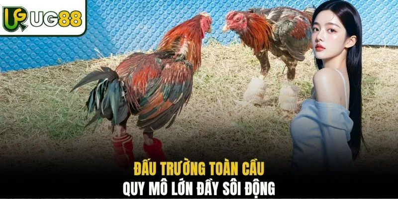 Đấu trường toàn cầu quy mô lớn đầy sôi động